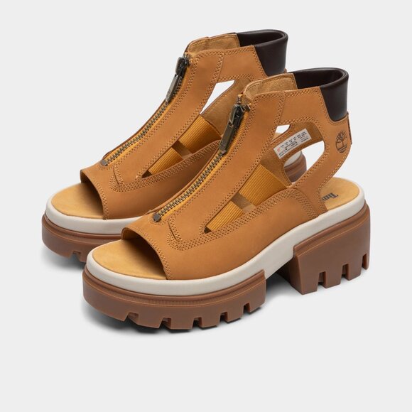 TIMBERLAND WOMEN'S EVERLEIGH GLADIATOR SANDALS TB0A634M754 Size 7 NEW - Picture 11 of 16